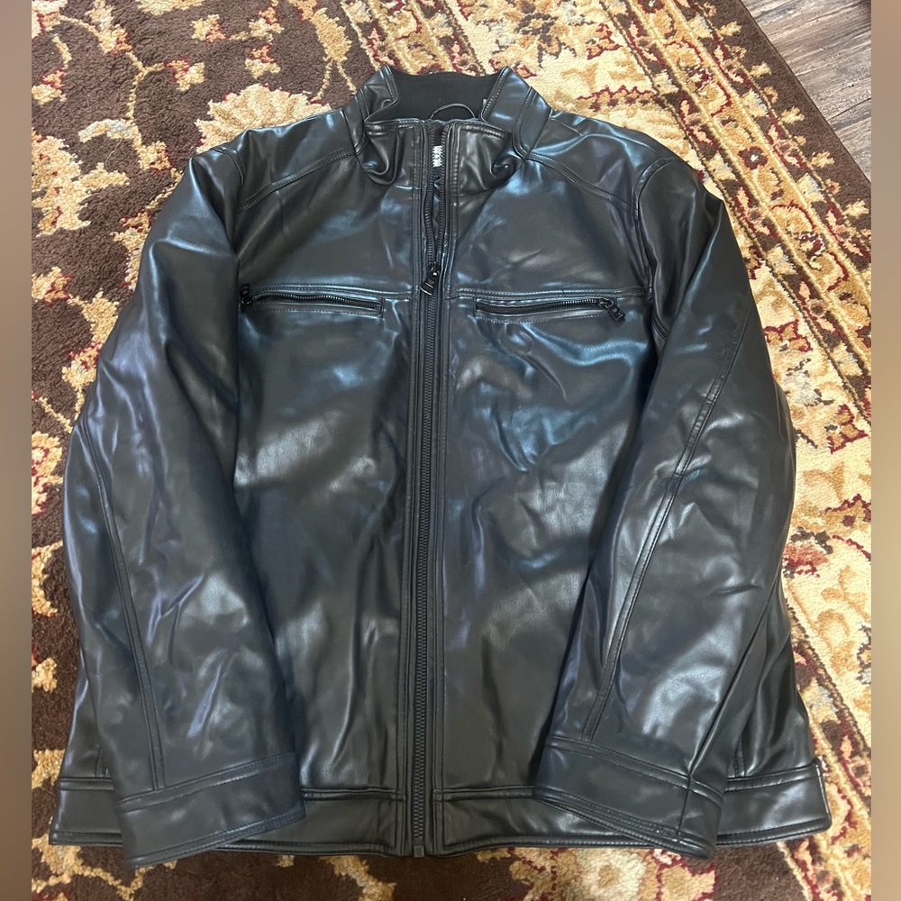 Calvin Klein Leather Man Jacket